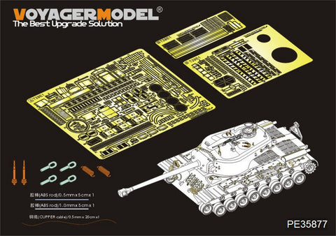 Voyager Model PE35877 1/35 WWII US T-29E1 Super-Heavy Tank Photo-Etched Parts Set (for HobbyBoss 84510)