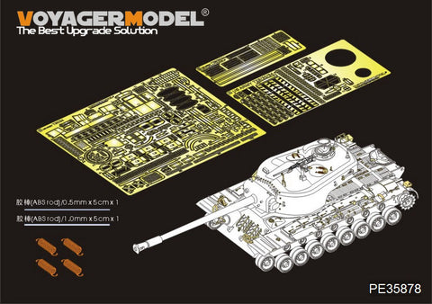 Voyager Model PE35878 1/35 WWII US T-30/34 Super-Heavy Tank Photo-Etched Set (Takom 2065)