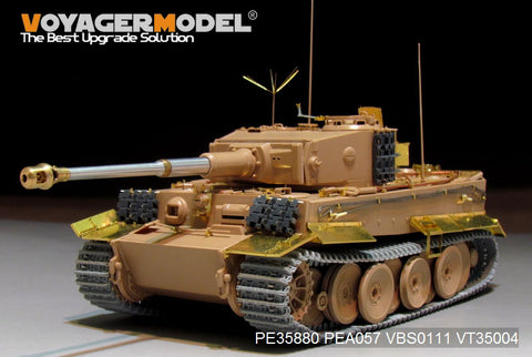 Voyager Model PE35880 1/35 WWII German Tiger I Mid-Production Photo-Etched Set (for Rye Field RM-5010)