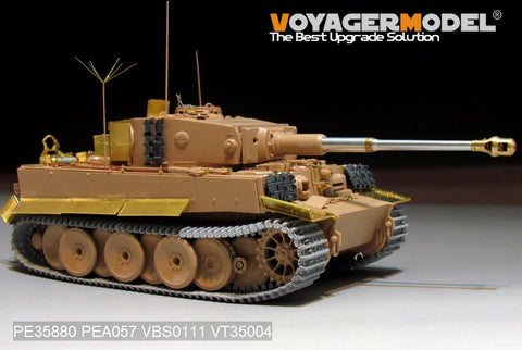 Voyager Model PE35880 1/35 WWII German Tiger I Mid-Production Photo-Etched Set (for Rye Field RM-5010)