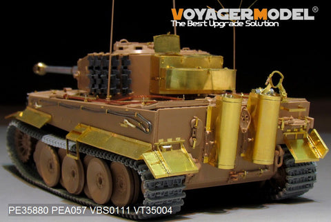 Voyager Model PE35880 1/35 WWII German Tiger I Mid-Production Photo-Etched Set (for Rye Field RM-5010)