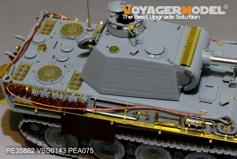 Voyager Model PE35882 1/35 WWII German Panther Ausf. G (Early Production) Basic Photo-Etched Set (for Dragon)