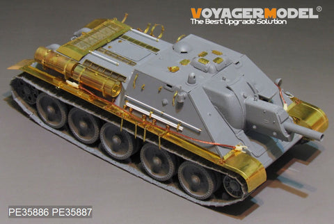 Voyager Model PE35886 1/35 WWII Russian SU-122 Basic Photo-Etched Set (for MiniArt)