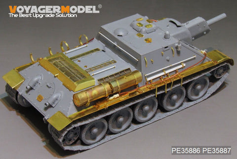 Voyager Model PE35886 1/35 WWII Russian SU-122 Basic Photo-Etched Set (for MiniArt)