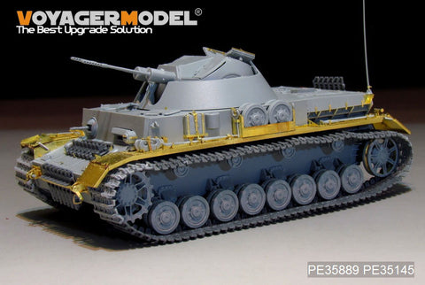 Voyager Model PE35889 1/35 WWII German Flakpanzer IV Kugelblitz Photo-Etched Set (Dragon 6889)