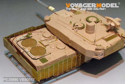 Voyager Model PE35890 1/35 Modern German Leopard 2A4 Revolution 1 Basic Photo-Etched Set (for Tiger 4629)