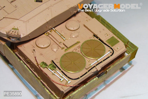 Voyager Model PE35890 1/35 Modern German Leopard 2A4 Revolution 1 Basic Photo-Etched Set (for Tiger 4629)