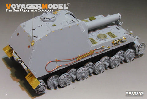 Voyager Model PE35893 1/35 WWII German 30.5cm Self-Propelled Gun "Bär" Photo-Etched Set (for Amusing Hobby 35A014)