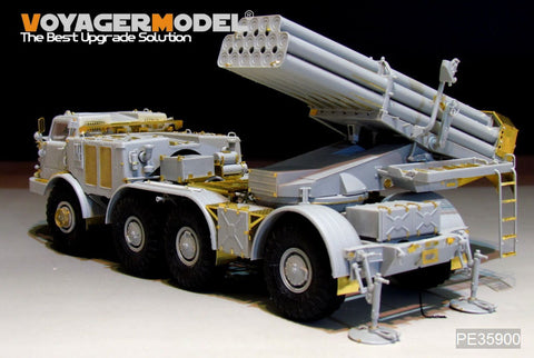Voyager Model PE35900 1/35 Modern Russian BM-27 Uragan MLRS Basic Photo-Etched Set (for Trumpeter 01026)
