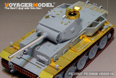 Voyager Model PE35908 1/35 WWII German Panzer VI Ausf. C/B (for VK.36.01) Basic Photo-Etched Set (for Revosys RS-3001)