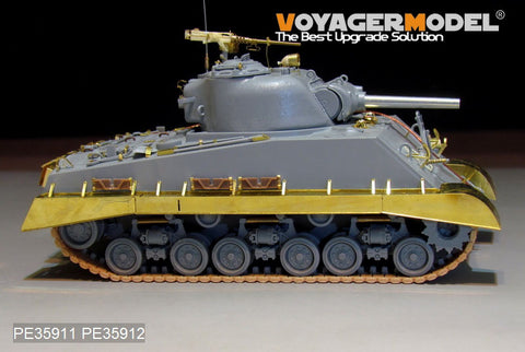 Voyager Model PE35911 1/35 WWII US M4A3 Sherman (105mm) HVSS Basic Photo-Etched Set (for Dragon 6454)