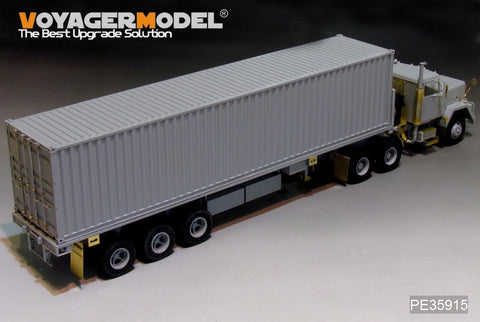 Voyager Model PE35915 1/35 Modern US M915 Tractor/M872 Trailer Basic Photo-Etched Set (Trumpeter 01015)