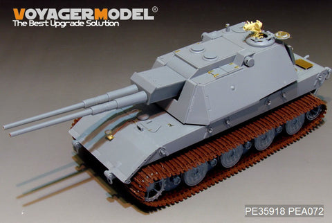 Voyager Model PE35918 1/35 WWII German E-100 Heavy Tank/Anti-Aircraft Variant Photo-Etched Set (for Amusing 35A015/016)