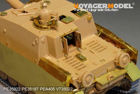 Voyager Model PE35922 1/35 WWII German Sturmpanzer IV Brummbär Late Production Basic Photo-Etched Set (for Tamiya 35353)