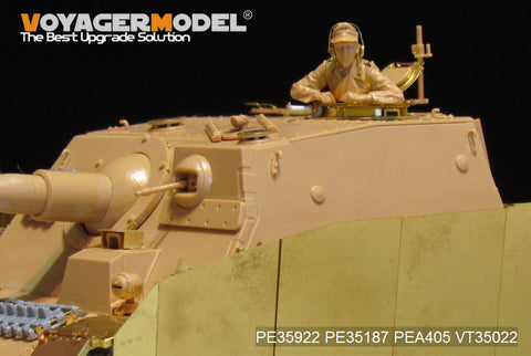 Voyager Model PE35922 1/35 WWII German Sturmpanzer IV Brummbär Late Production Basic Photo-Etched Set (for Tamiya 35353)