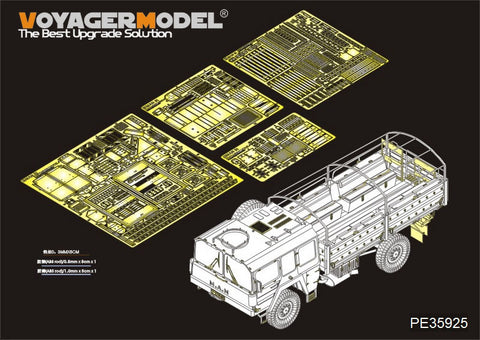Voyager Model PE35925 1/35 Modern German MAN-5 Military Truck (for HobbyBoss 85507)