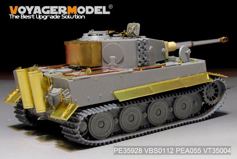 Voyager Model PE35928 1/35 WWII German Tiger I Late Production Photo-Etched Set (for Trumpeter 09540)