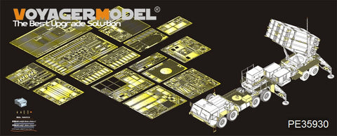 Voyager Model PE35930 1/35 Modern US M983 Tractor / Patriot PAC-3 Basic Photo-Etched Set (for Trumpeter 01037)