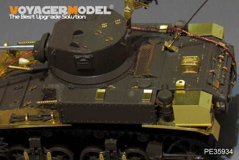 Voyager Model PE35934 1/35 WWII US M3 Stuart Light Tank Basic Set (includes gun barrel and antenna base) (for Tamiya 35360)