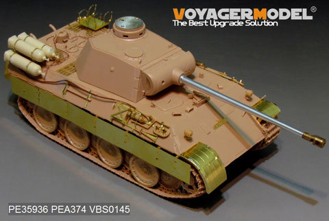 Voyager Model PE35936 1/35 WWII German Panther Ausf. D with Charcoal Gas Fuel Tank - Basic (for MENG TS-038)