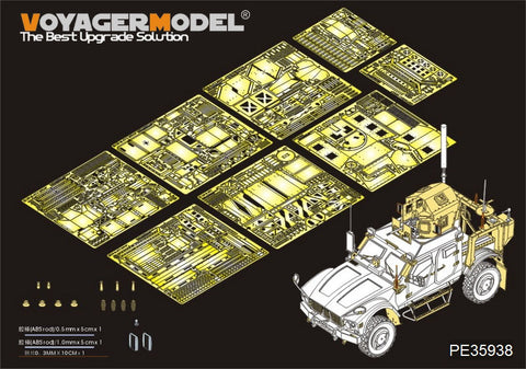 Voyager Model PE35938 1/35 Modern US M1240A1 M-ATV (PANDA HOBBY 35027)
