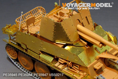 Voyager Model PE35947 1/35 WWII German Tank Destroyer Marder III (Sd.Kfz.139) Armor Plate (for Tamiya 35248)