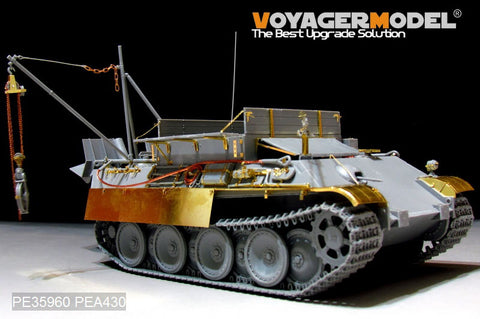 Voyager Model PE35960 1/35 WWII German Bergepanther Ausf. G Basic (for Takom 2107)