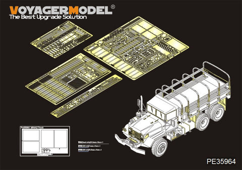 Voyager Model PE35964 1/35 Modern US Army M54A2 5-Ton Truck Basic (for AFV 35300)
