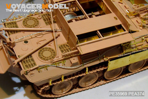 Voyager Model PE35969 1/35 WWII German Bergepanther Ausf. A (Early Version Panther A Tool Holders) Basic Set (for MENG SS-015)