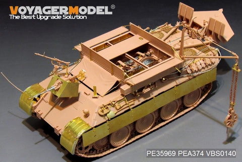 Voyager Model PE35969 1/35 WWII German Bergepanther Ausf. A (Early Version Panther A Tool Holders) Basic Set (for MENG SS-015)