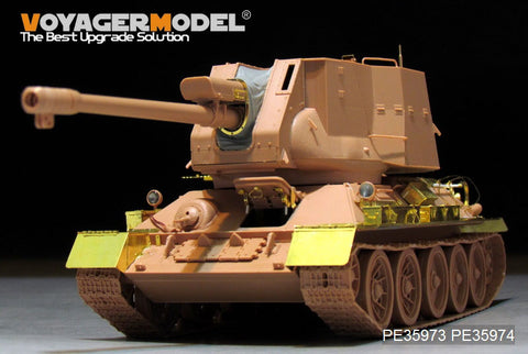 Voyager Model PE35973 1/35 Egyptian Army T-34/122 Self-Propelled Gun Basic (for RFM 5013)
