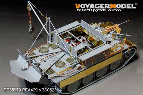 Voyager Model PE35979 1/35 WWII German Bergepanther Ausf. A (Early Version, Panther A Tool Holders) Basic Set (for Takom 2101)