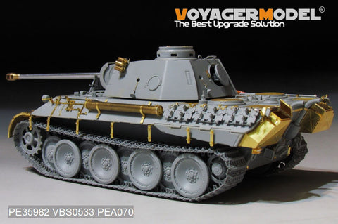 Voyager Model PE35982 1/35 WWII German Panther Tank Ausf. D Early Production Basic Set (Takom 2103)
