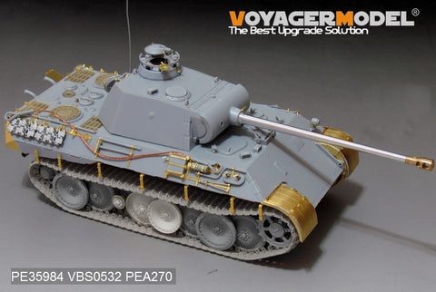 Voyager Model PE35984 1/35 WWII German Panther Ausf. A Tank Early Production Basic (Takom 2097)