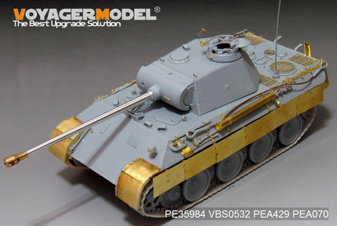 Voyager Model PE35984 1/35 WWII German Panther Ausf. A Tank Early Production Basic (Takom 2097)