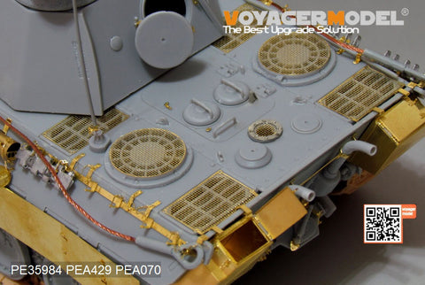 Voyager Model PE35984 1/35 WWII German Panther Ausf. A Tank Early Production Basic (Takom 2097)