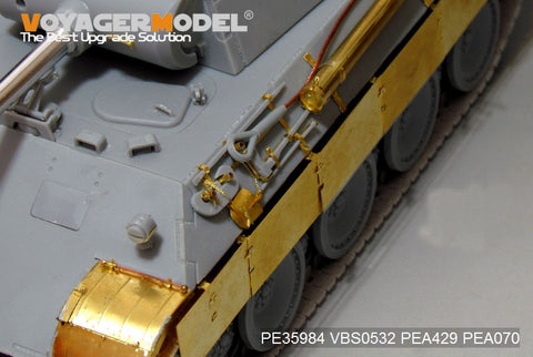 Voyager Model PE35984 1/35 WWII German Panther Ausf. A Tank Early Production Basic (Takom 2097)