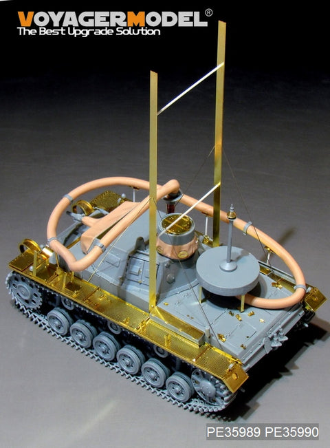 Voyager Model PE35989 1/35 WWII German Panzer III Submersible Tank Ausf. F "Operation Sea Lion" Basic (for Dragon 6877/6717)