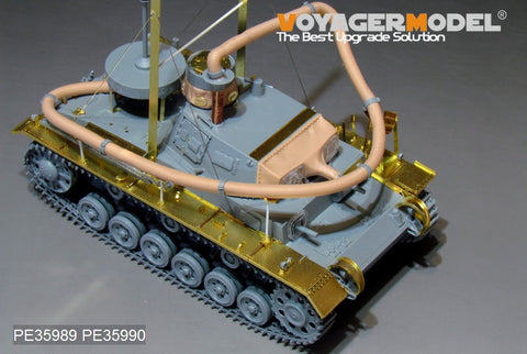 Voyager Model PE35989 1/35 WWII German Panzer III Submersible Tank Ausf. F "Operation Sea Lion" Basic (for Dragon 6877/6717)