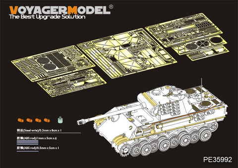 Voyager Model PE35992 1/35 WWII German Panther G Mid-Production – Basic (for Takom 2120)