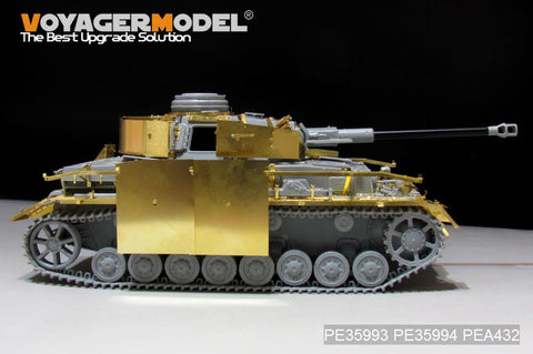 Voyager Model PE35993 1/35 WWII German Panzer IV Ausf. G (Late Production) Basic Set (for Border 35001)
