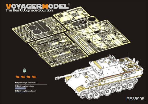 Voyager Model PE35995 1/35 WWII German Panther G Late Production – Basic (for Takom 2121)