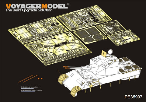 Voyager Model PE35997 1/35 WWII German Flakpanzer V Coelian Basic (Takom 2105)