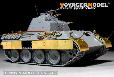 Voyager Model PE35998 1/35 WWII German Flakpanzer V FlaKvierling 20mm MG 151/20 Basic (Takom 2105)
