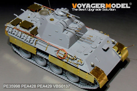 Voyager Model PE35998 1/35 WWII German Flakpanzer V FlaKvierling 20mm MG 151/20 Basic (Takom 2105)
