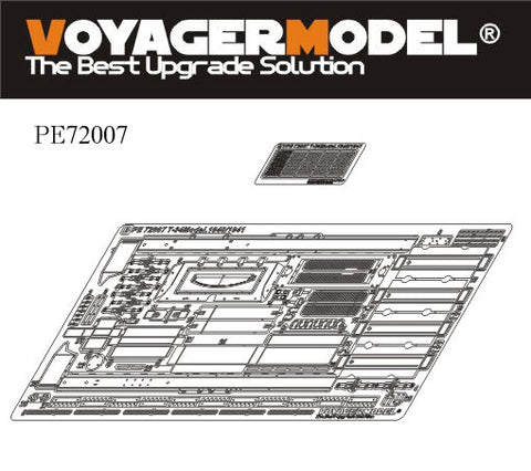 Voyager Model PE72007 1/72 WWII Russian T-34/76 Models 1941/1942 (Dragon 7258/7259)