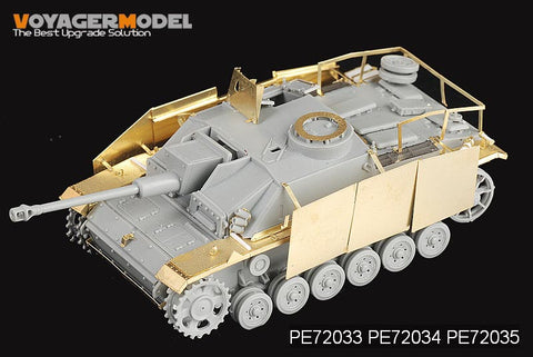 Voyager Model PE72033 1/72 WWII German StuG III Ausf. G Early Production Basic Set (Dragon 7283)
