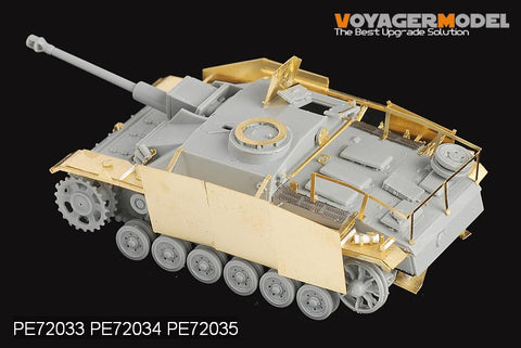 Voyager Model PE72033 1/72 WWII German StuG III Ausf. G Early Production Basic Set (Dragon 7283)