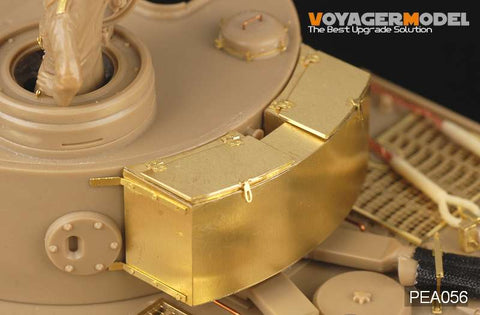Voyager Model PEA056 1/35 Tiger I Stowage Bin (Afrika Korps) (Universal)