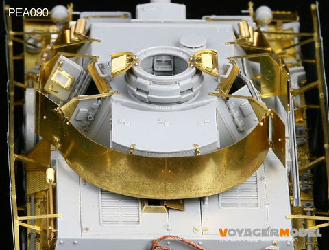 Voyager Model PEA090 1/35 Panzer IV G type late type/H type early type turret Schulzen (general purpose)
